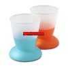 BabyBjörn 兒童飲水學習杯 (2件裝) (藍/橙)